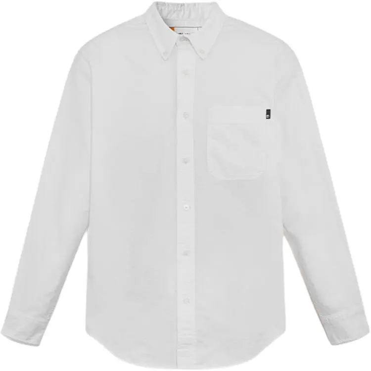 Timberland Shirt Men's White Yarn Dyed Woven
