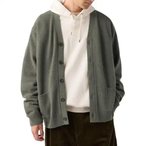 UNIQLO Sweater Unisex Dark Olive