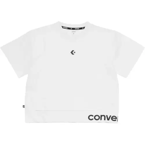 Converse CNTR LOGO DRY SS T Shirt Men's White