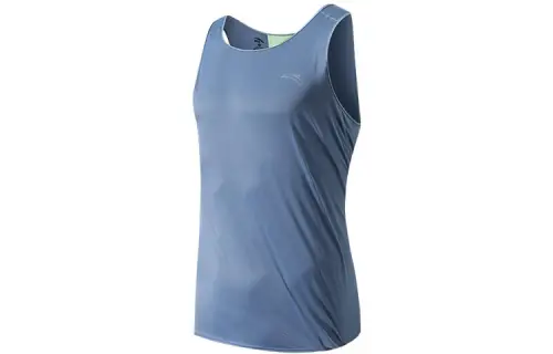 Anta Running Tank Top Men's Blue Gray