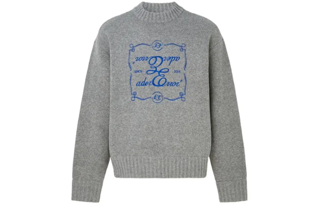 ADER ERROR Sweaters Unisex Dark Gray Crew Neck Moderate Other