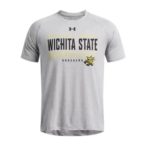 Under Armour TechCollegiate T Shirt Men's Gray