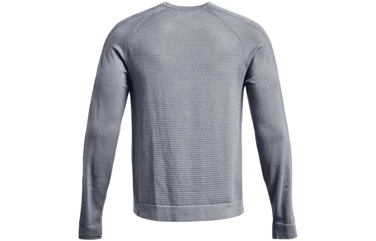 Under Armour Sweaters Men's Gray Crew Neck Moderate Straight Fit