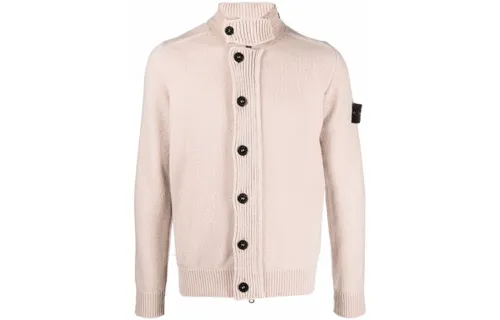 STONE ISLAND Sweaters Men's Pink Turtleneck Moderate Straight Fit