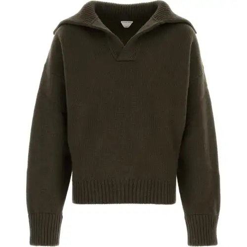 Bottega Veneta V-Neck Knitted Jumper