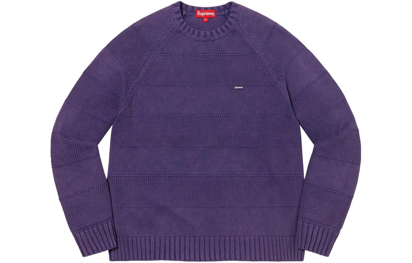 Свитер Supreme Small Box Stripe Sweater (полосатый)
