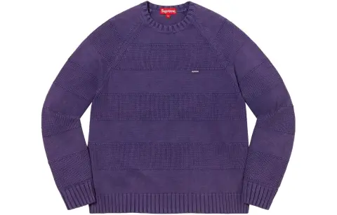 Supreme Small Box Stripe Sweater