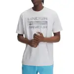 Under Armour Stacked Logo Fill T Shirt Men's Aurora Gray