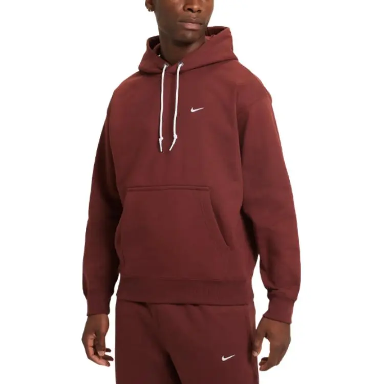 Nike Solo Swoosh Men's Fleece Pullover Hoodie