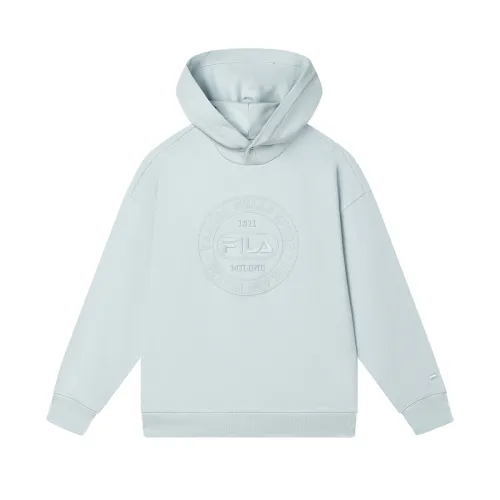 FILA Sweatshirt Men's Autumn Aqua Blue