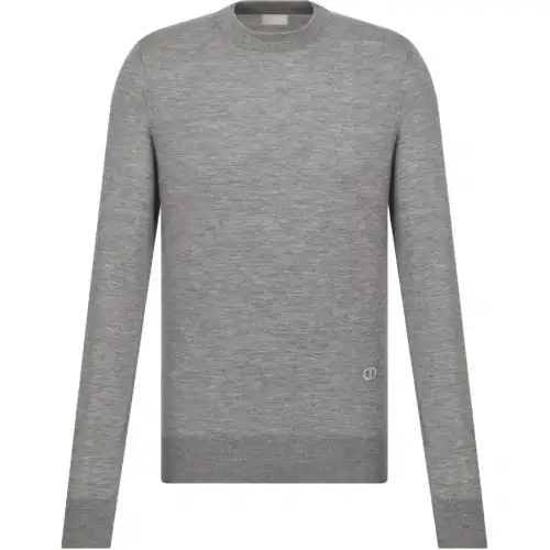 DIOR Cashmere Sweater Men's Gray