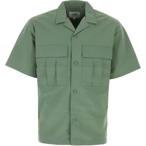 Carhartt Evers Camp Collar Ripstop Short Sleeved Shirt