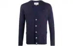 GUCCI Sweaters Men's Blue V Neck Other