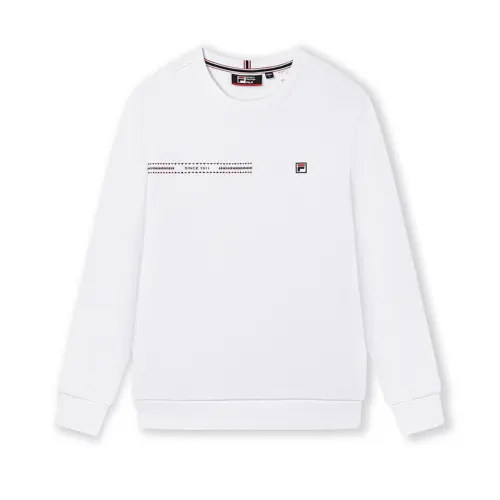 FILA Sweatshirt Men's Standard White