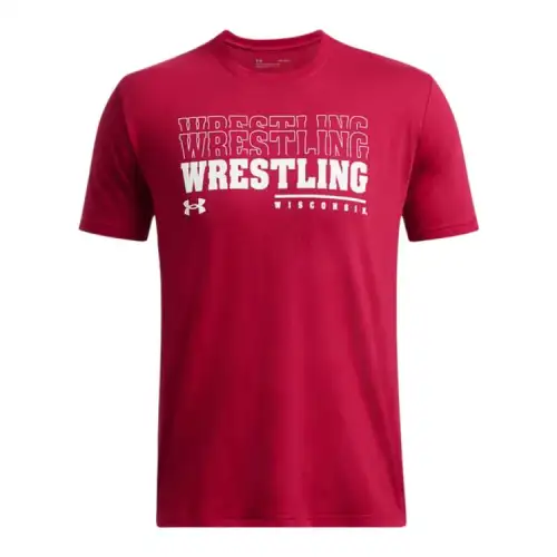 Under Armour Performance CottonCollegiate T Shirt Men's Red