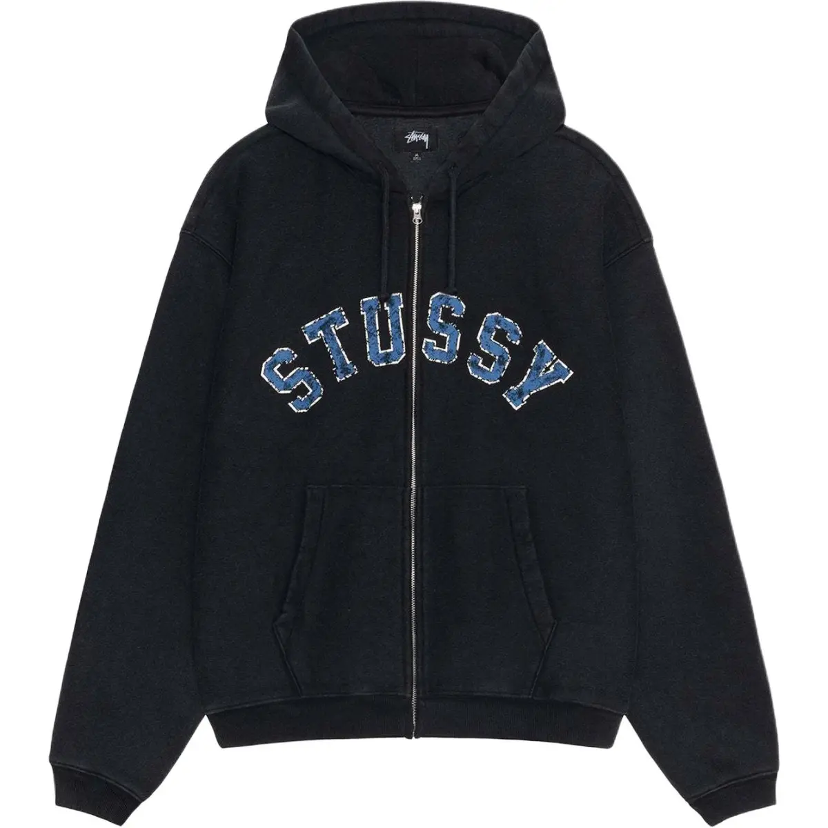 Stussy Faded Graphic Zip Hoodie
