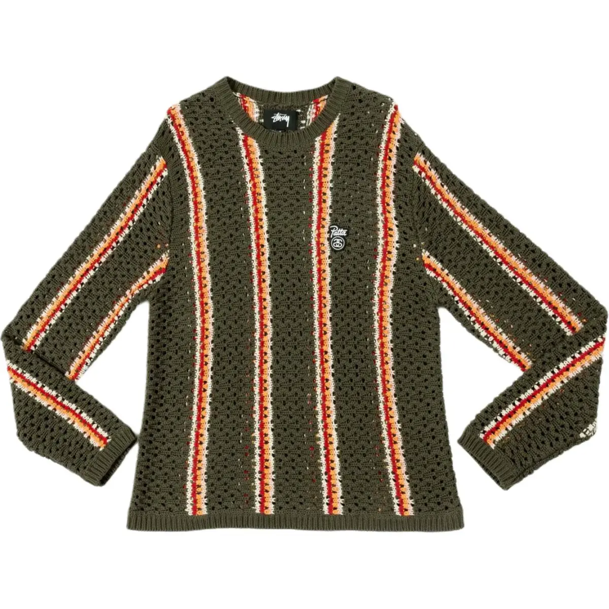 Stussy X Patta Striped Loose Gauge Sweater
