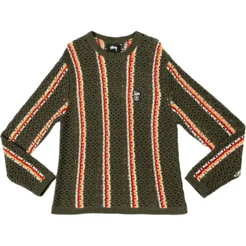 Stussy X Patta Striped Loose Gauge Sweater