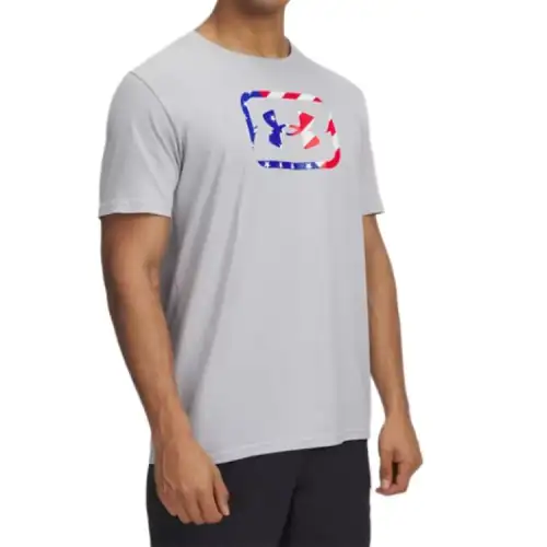 Under Armour T Shirt Men's Light Gray