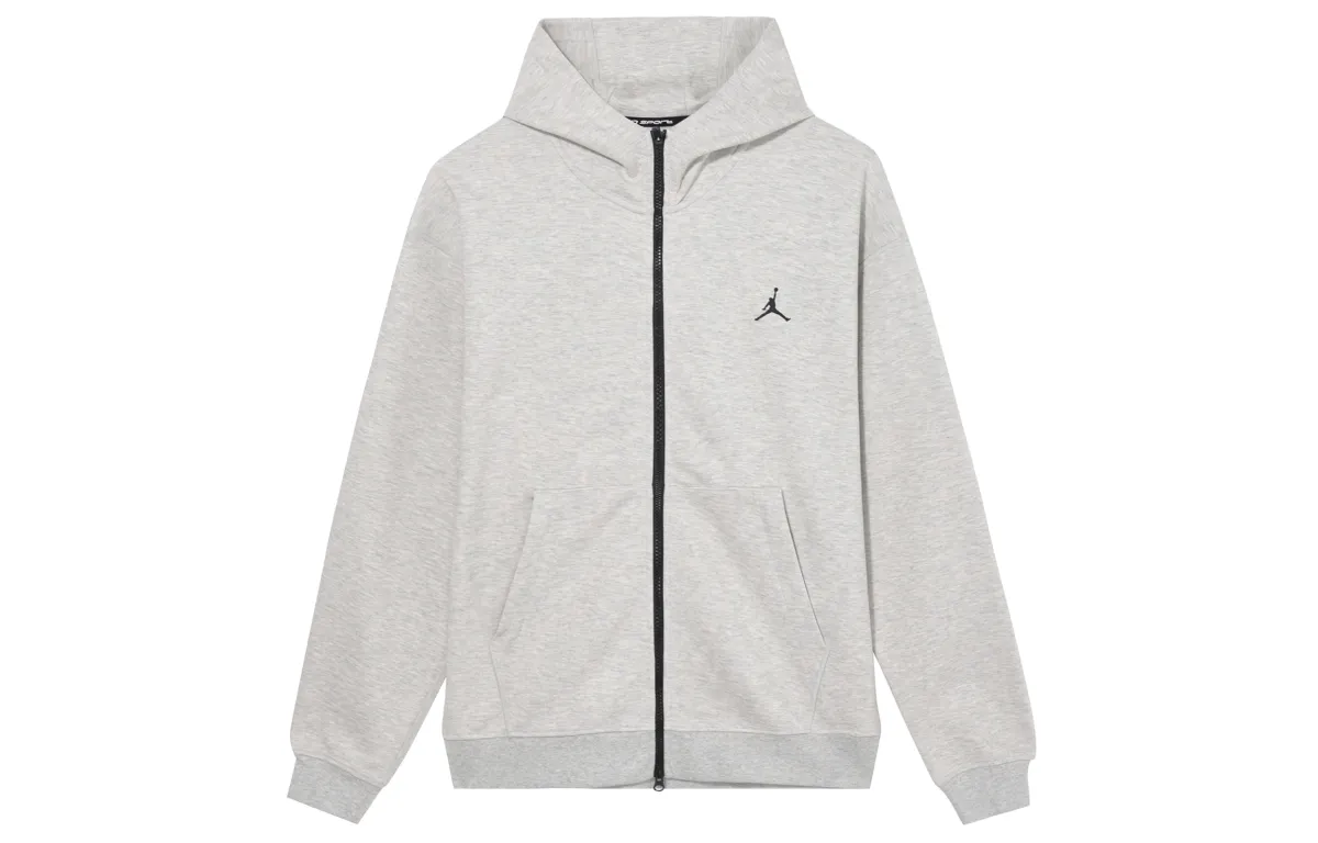 Jordan SportHOOP FW24 Dri FIT Sweatshirt Men's Heather Gray/Black