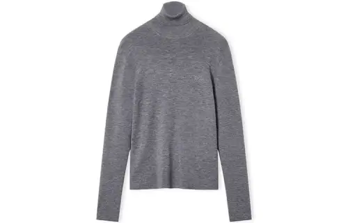 LOEWE Sweaters Men's Gray Turtleneck Moderate