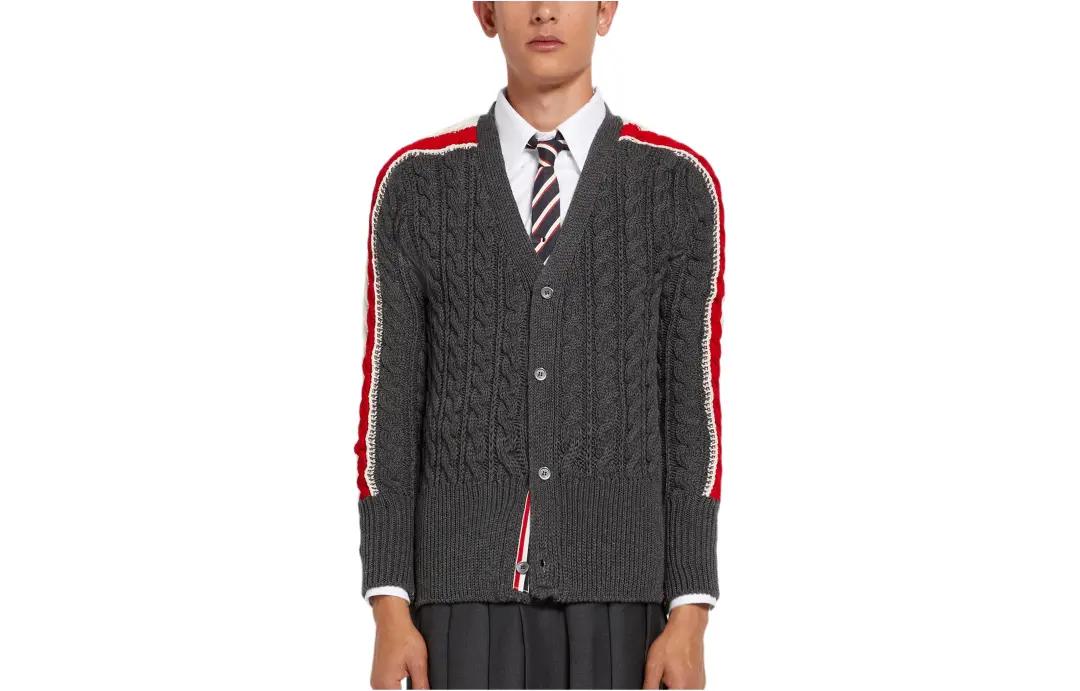 THOM BROWNE· Sweater Men's Gray