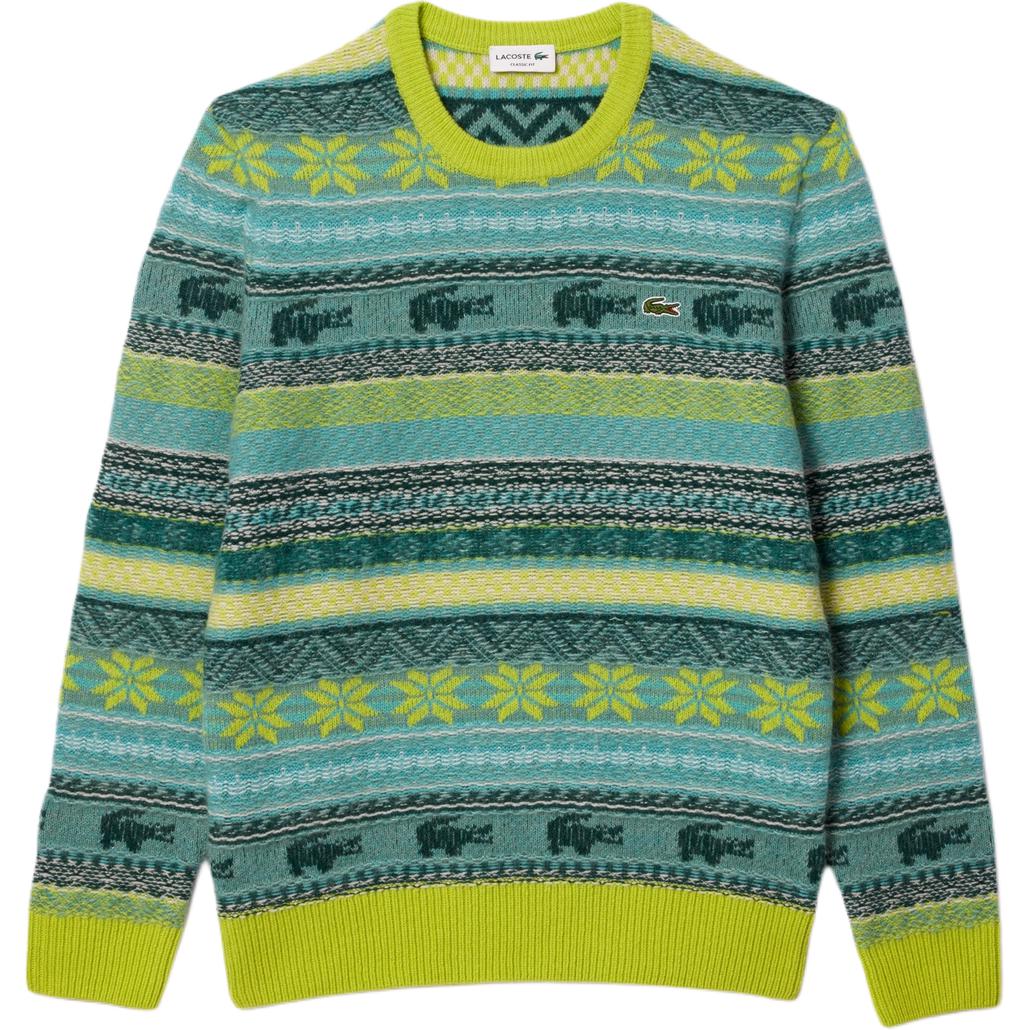 Мужской худи LACOSTE AH5663-PAI (желтый)