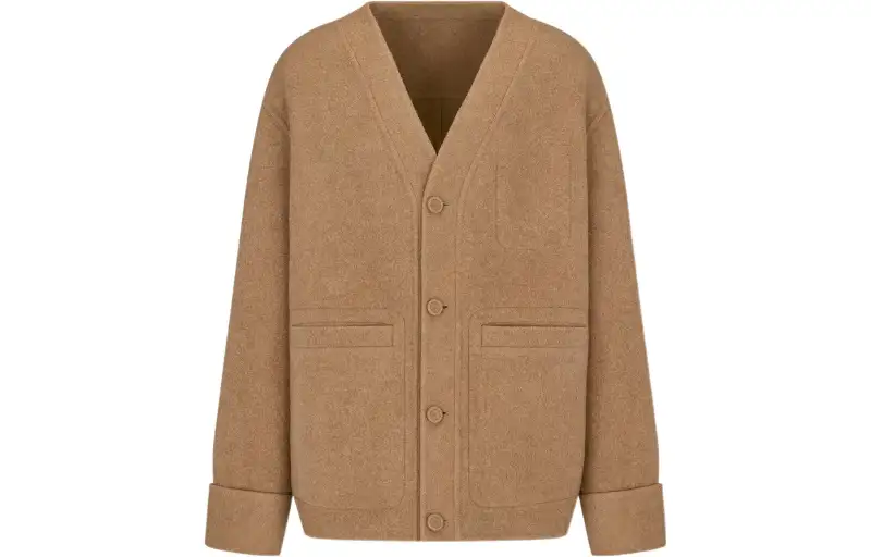 DIOR Quarterly New Products FW22 Sweater Men's Brown
