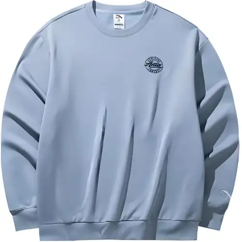 Anta Life Collection Sweatshirt Unisex Blue Gray
