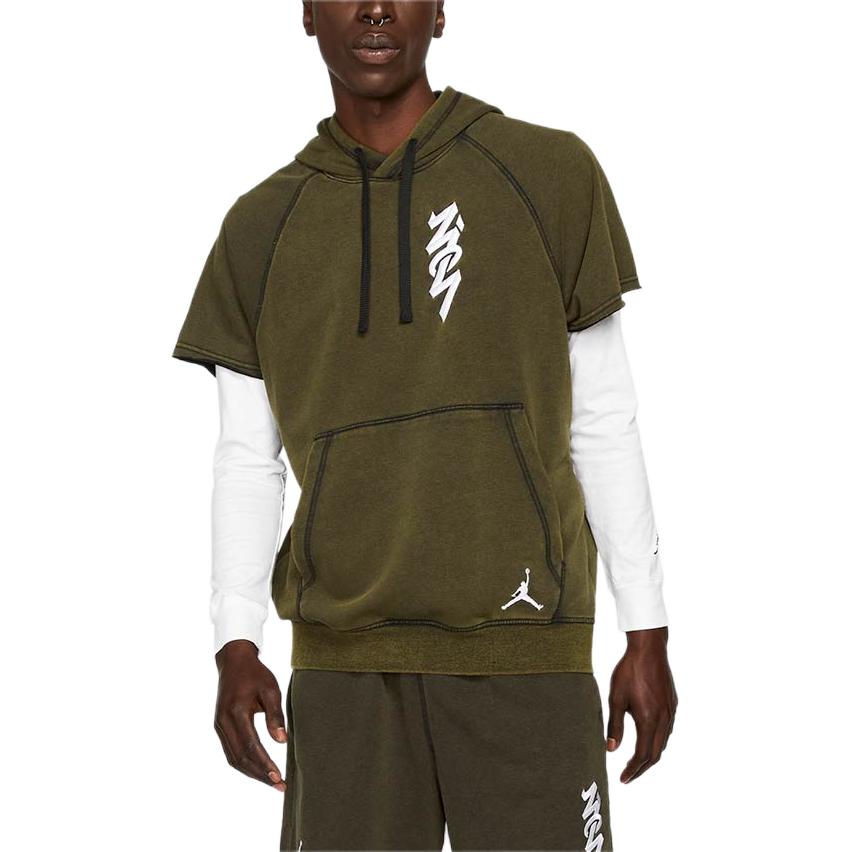 Jordan X Zion Dri Fit Sweatshirt Men's Green