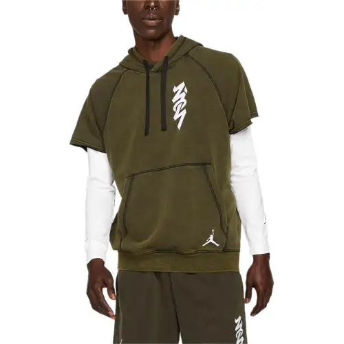 Jordan X Zion Dri Fit Sweatshirt Men's Green
