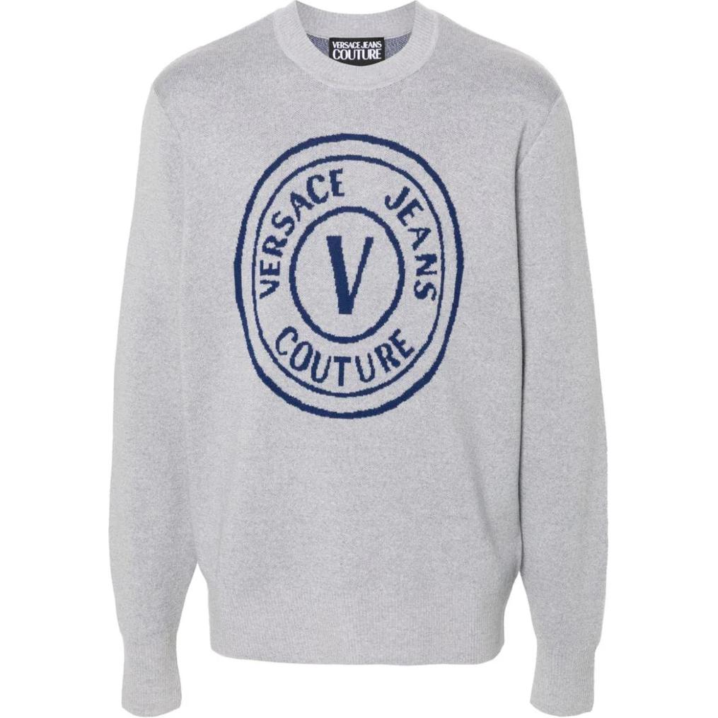 Мужское худи Versace JEANS COUTURE (серое)