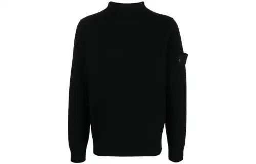 STONE ISLAND Cashmere Sweater Men's Black