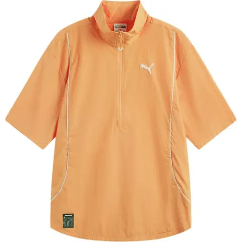 PUMA SWXP Shirts Unisex Orange Stand Collar Moderate Other