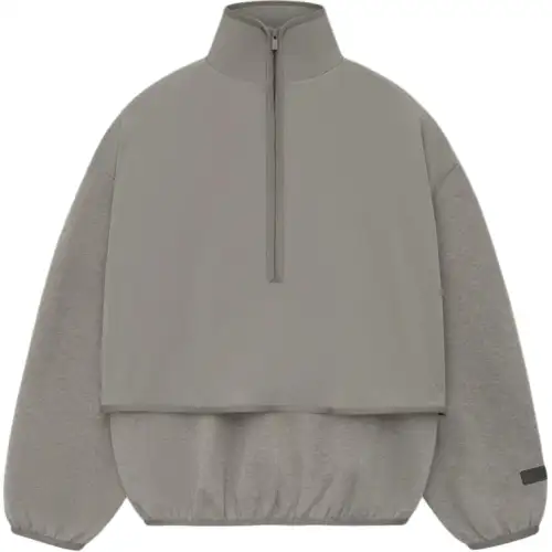 Fear Of God Essentials funnel neck panelled sweatshirt