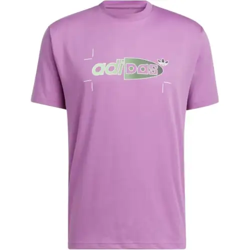 Adidas Originals Purple Hypersport T Shirt Men's Half Pulse Lilac