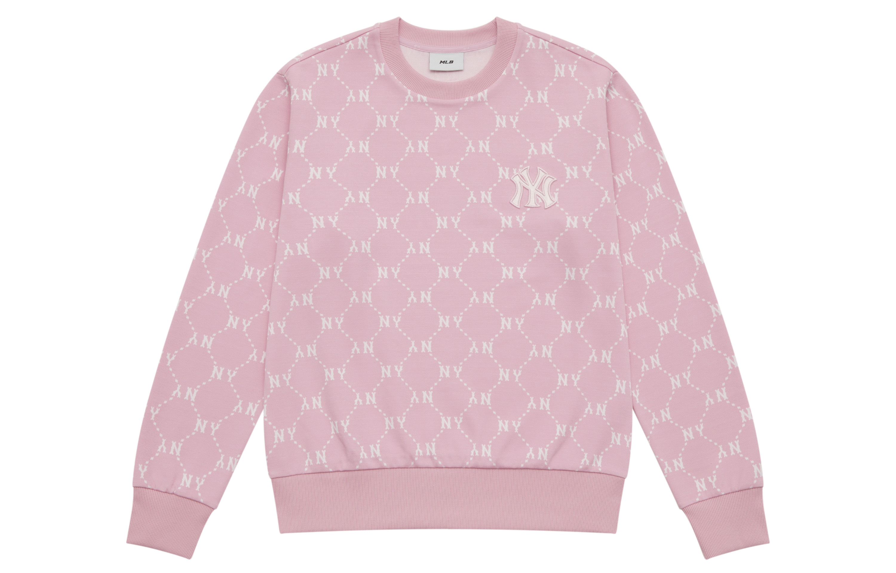 Свитшот MLB Monogram New York Yankees (розовый)