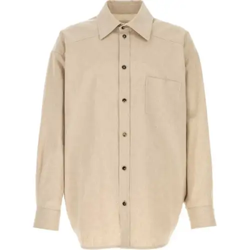 Bottega Veneta Long Sleeved Oversized Shirt