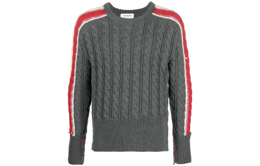 THOM BROWNE· FW22 Sweater Men's Gray