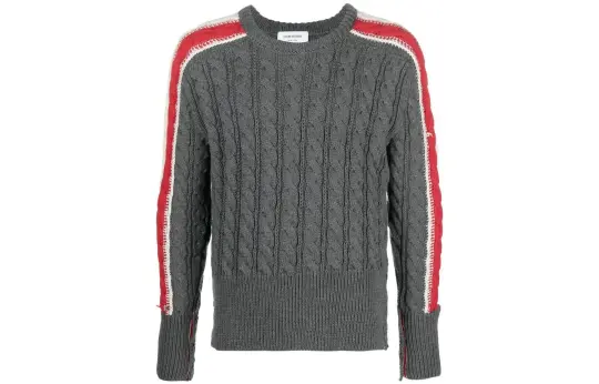 THOM BROWNE· FW22 Sweater Men's Gray