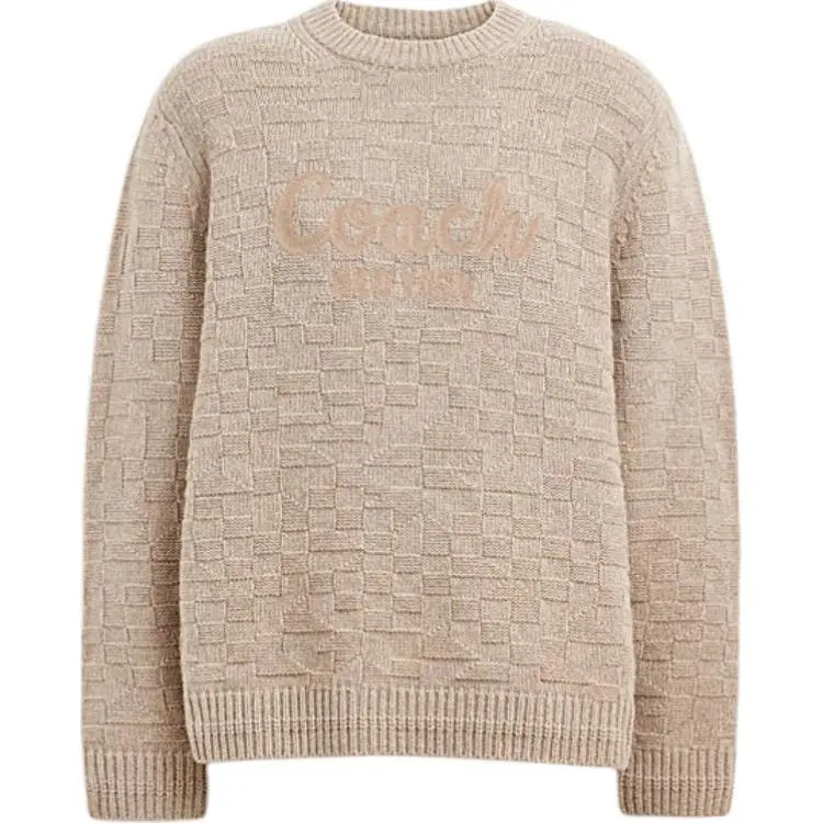 COACH FW24 Sweater Men's Light Umber