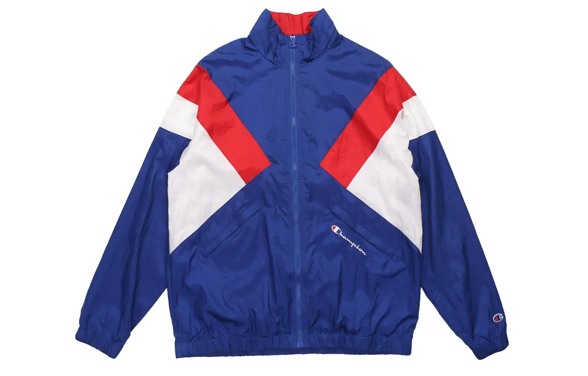 Champion Jacket US Version Unisex Blue