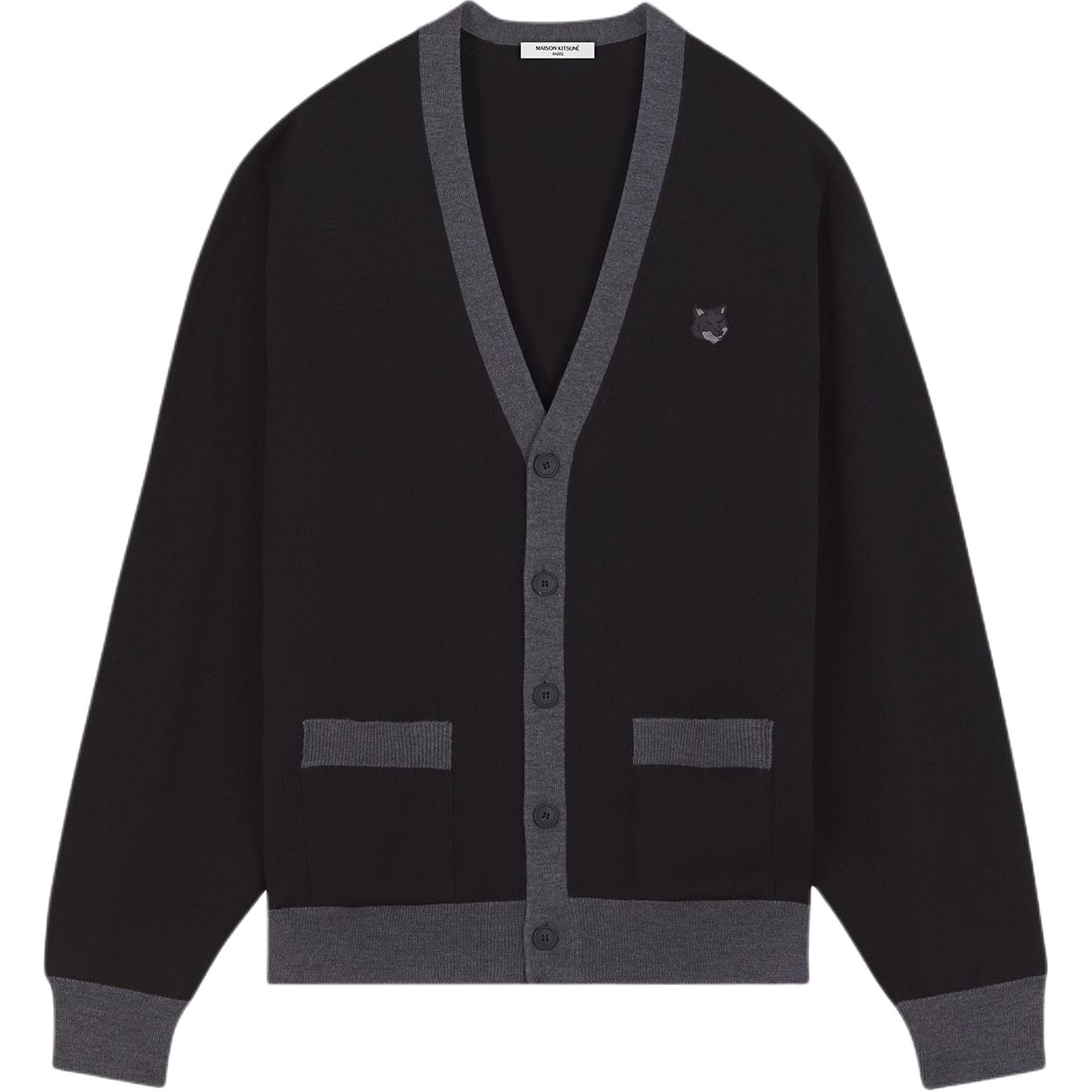 Мужской джемпер Maison Kitsune (черный)