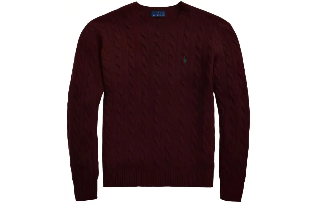 Polo Ralph Lauren Pony Embroidered Cable-Knit Jumper