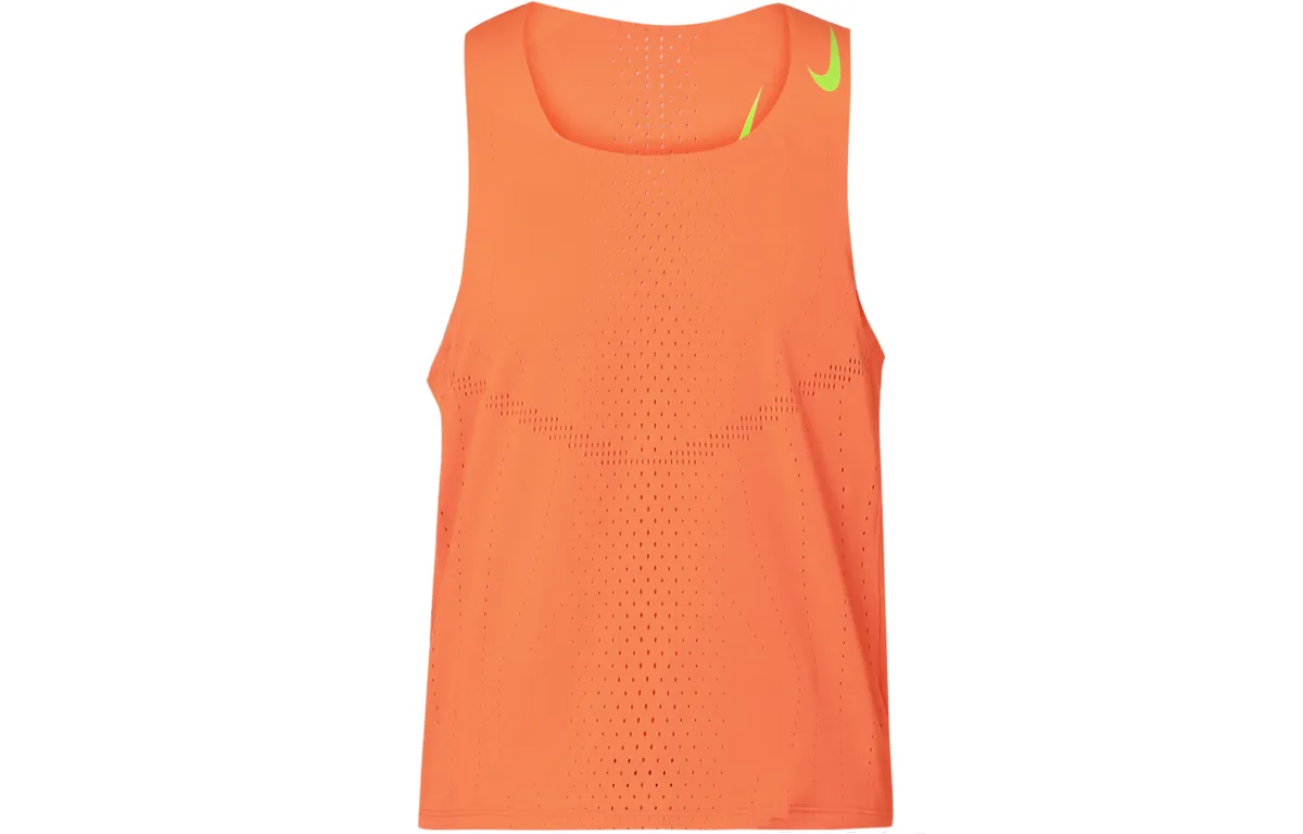 Nike Dri Fit Running Tank Top Men's Orange