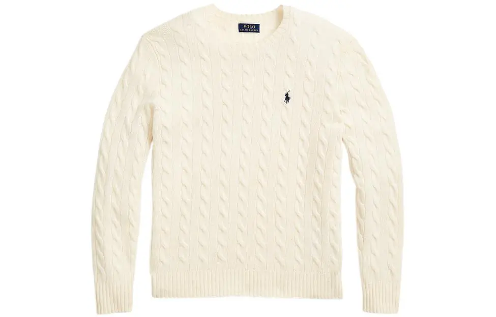 Polo Ralph Lauren FW22 Sweater Standard Men's Cream White