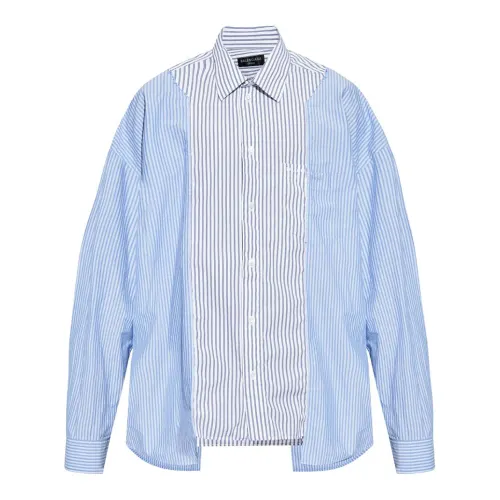Balenciaga Striped Long Sleeved Shirt