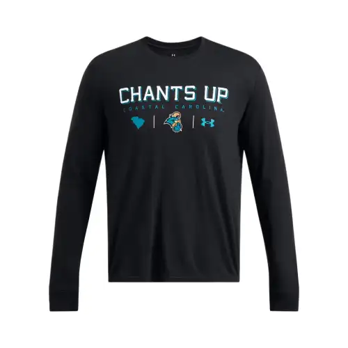 Under Armour Performance CottonCollegiate T Shirt Men's Black