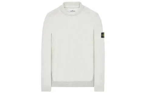 STONE ISLAND FW22 Sweater Men's White Gray