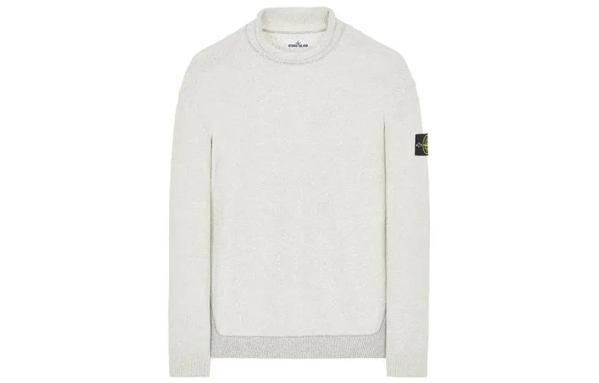 STONE ISLAND FW22 Sweater Men's White Gray